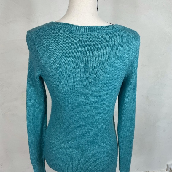 Hollister V-neck Oversized Llama Alpaca Sweater XS - Picture 7 of 12